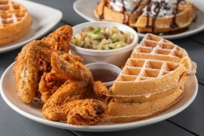 Heavenly Chicken & Waffles