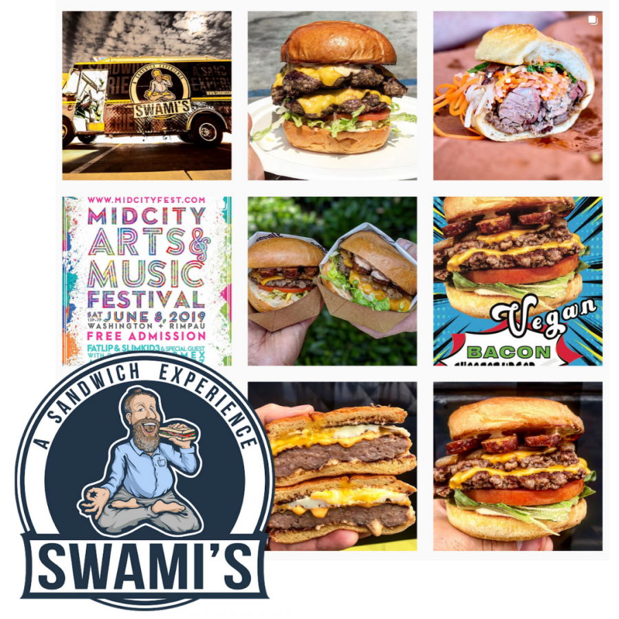 FOLLOW SWAMI'S SANDWICHES 