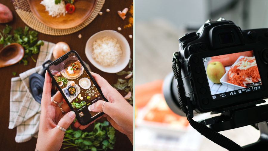 TIPS FOR PHOTOGRAPHING FOOD